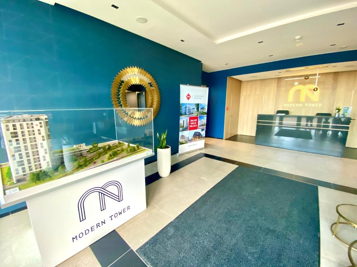 شقة Apartament Riviera Modern Tower غدينيا المظهر الخارجي الصورة