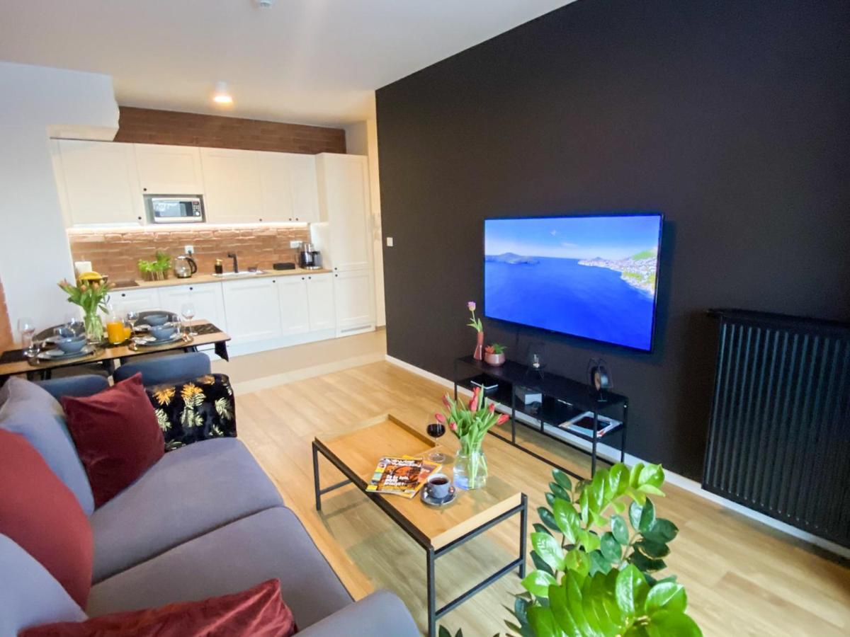 شقة Apartament Riviera Modern Tower غدينيا المظهر الخارجي الصورة